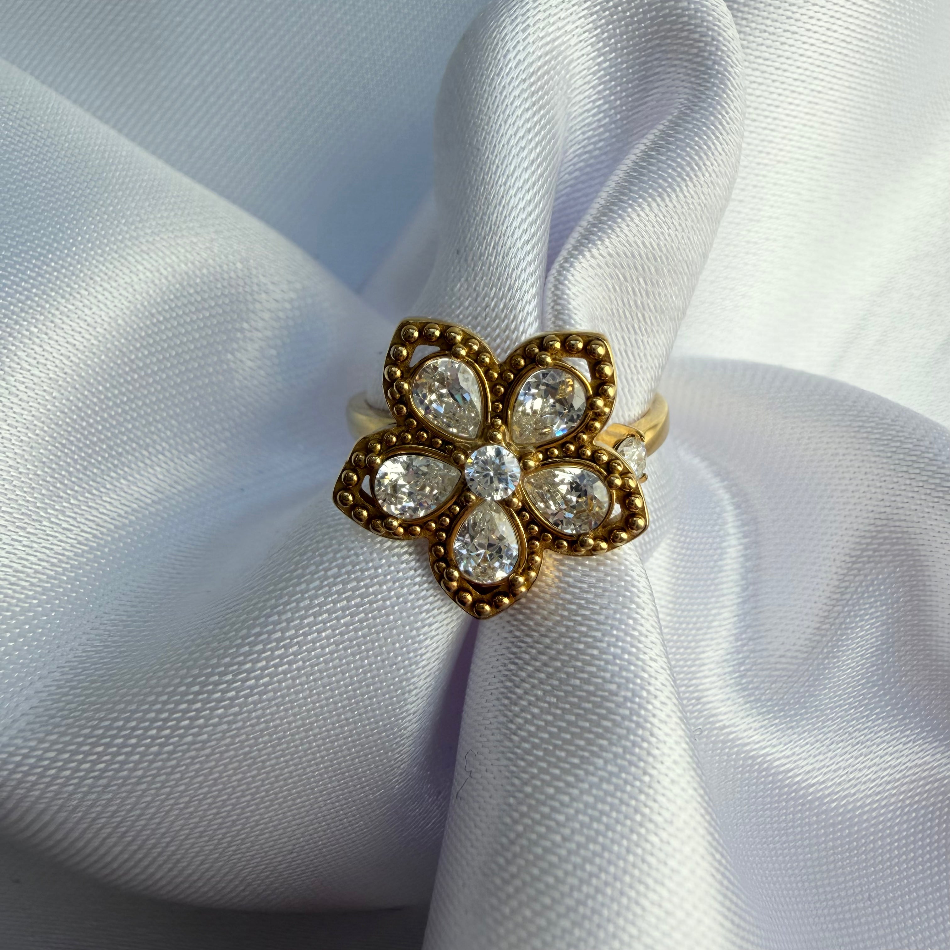 Lovely Flower | Anti-stress Ring
