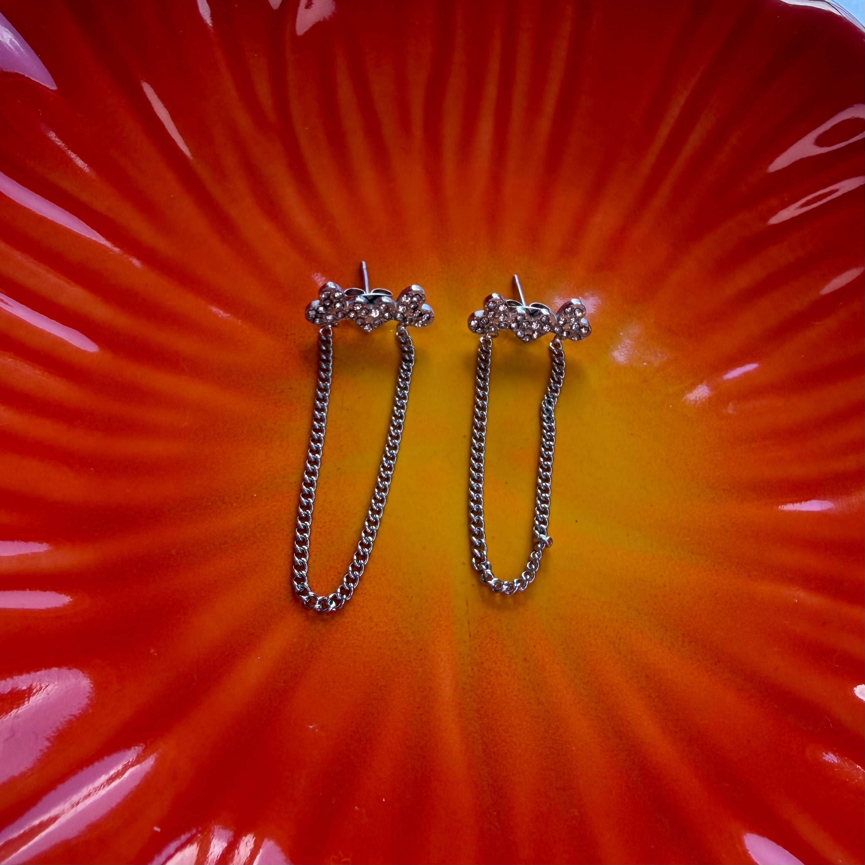 Sparkling Heart | Oorbellen