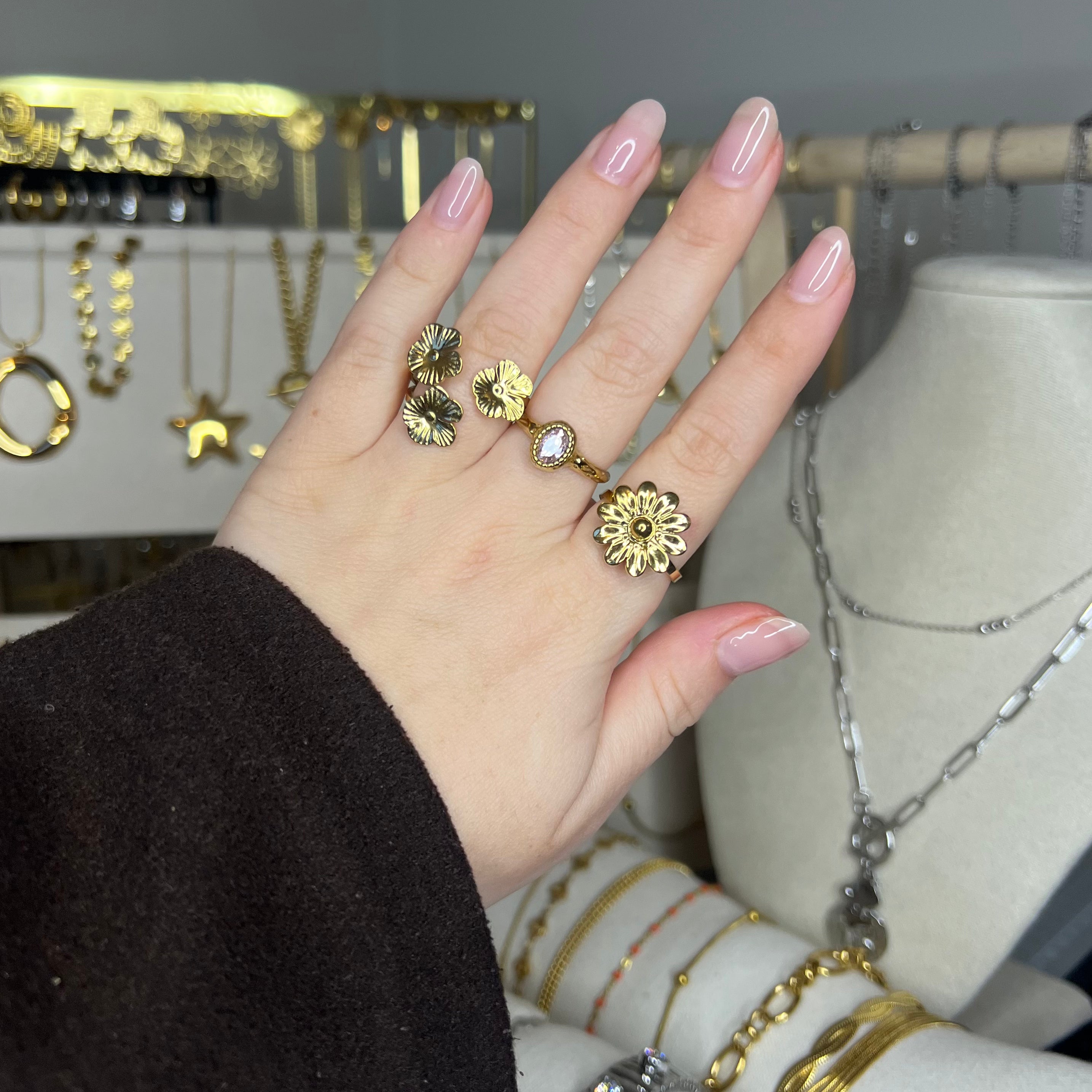 Triple Flower | Ring