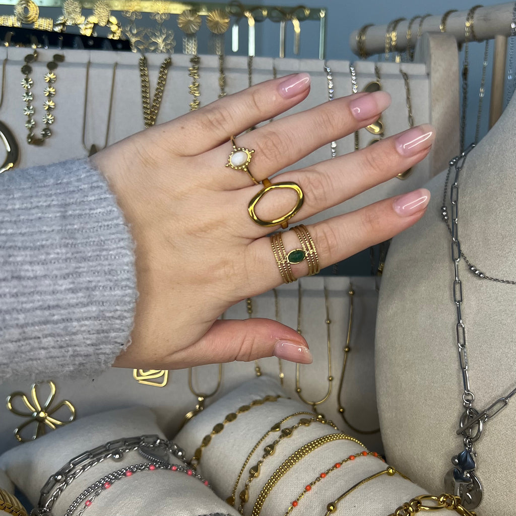 Groene Mystic | Ring
