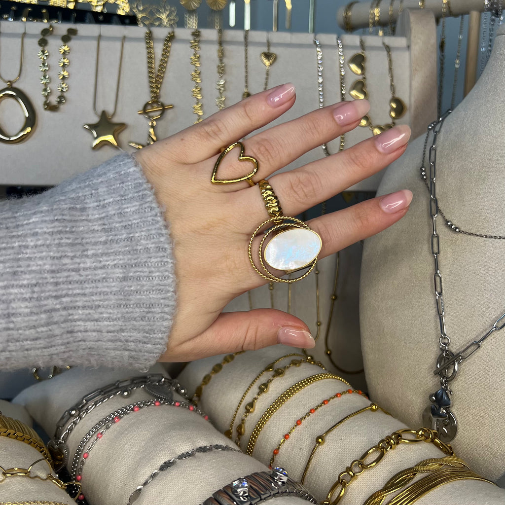 Witte Chunky | Ring