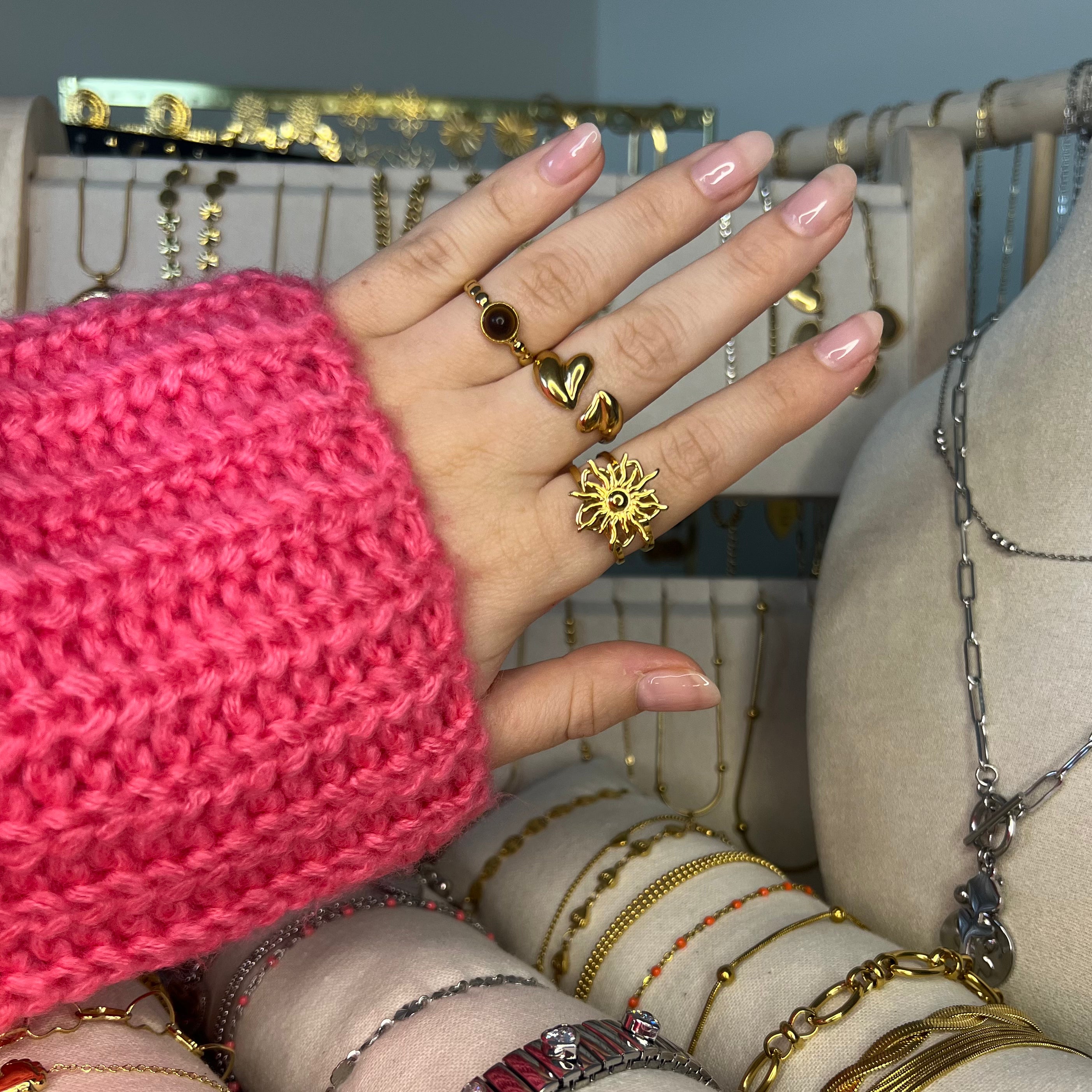 Bruine Tigers Eye | Ring