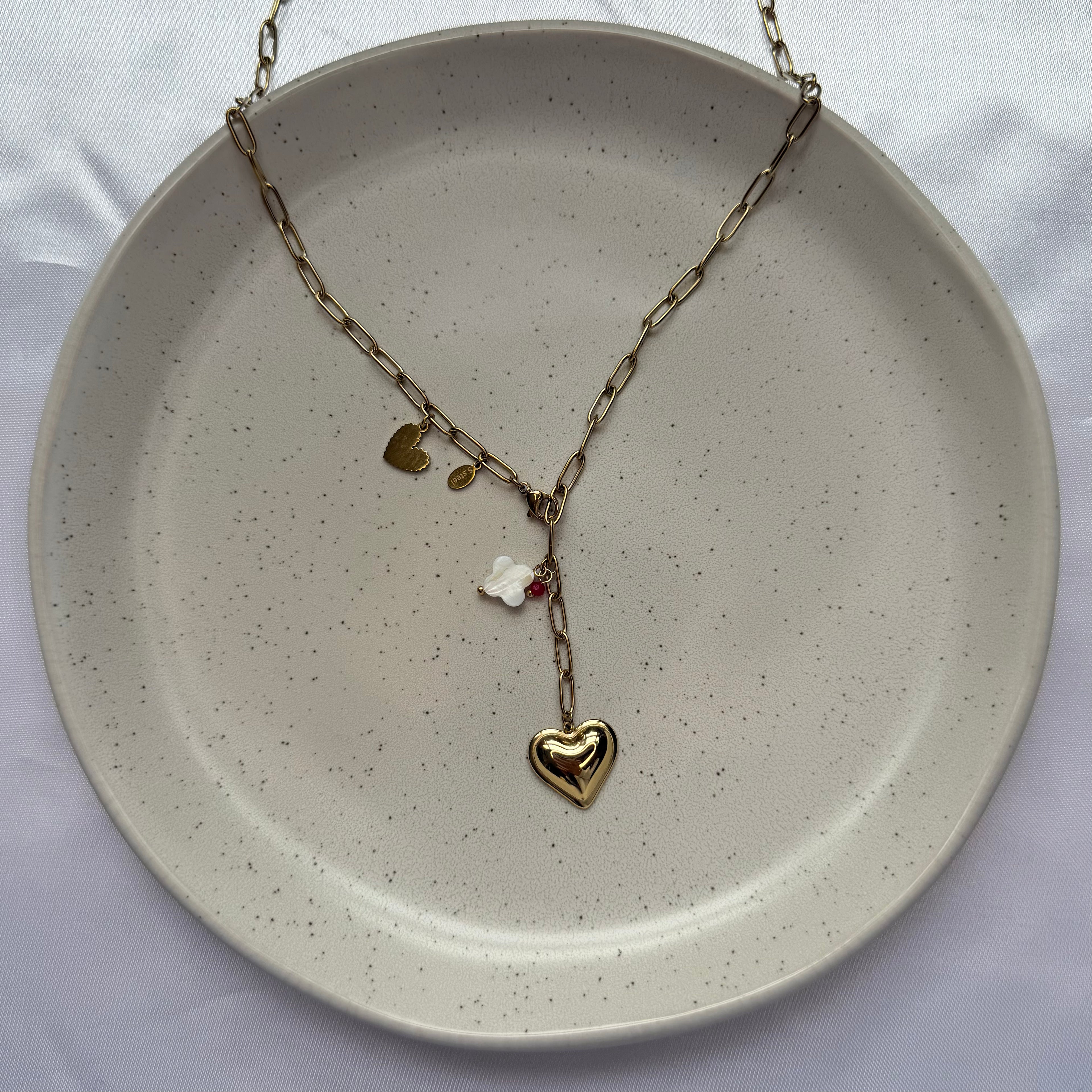 Lucky Heart Drop | Ketting