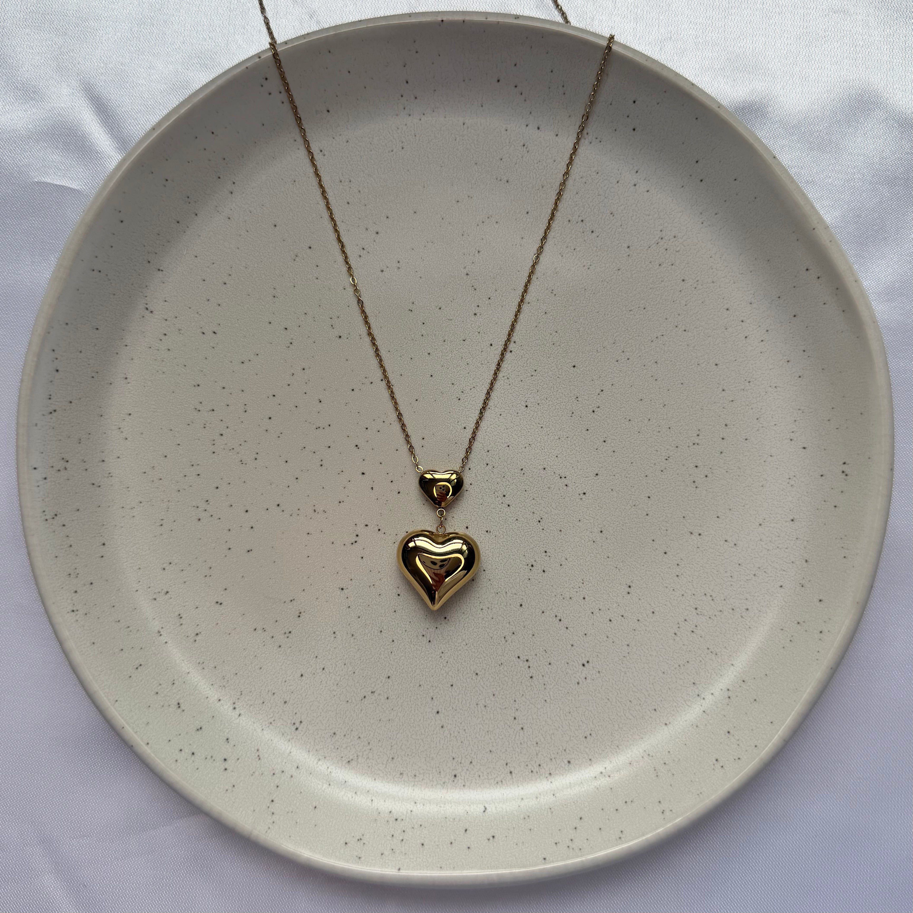 Double Heart | Ketting