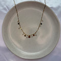 Witte Pearl Coins | Ketting