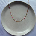 Roze Flower | Lange Ketting