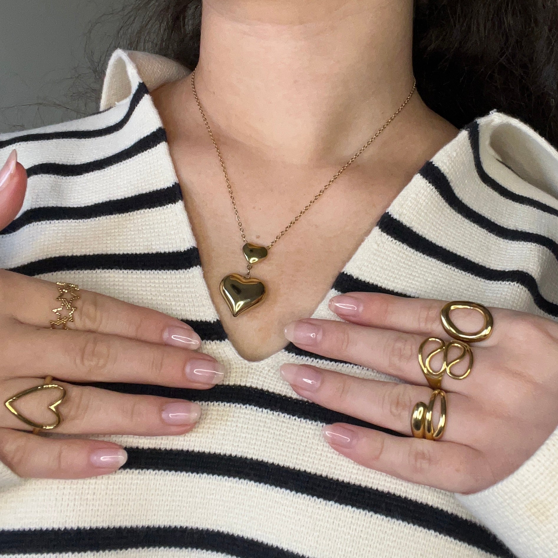 Double Heart | Ketting