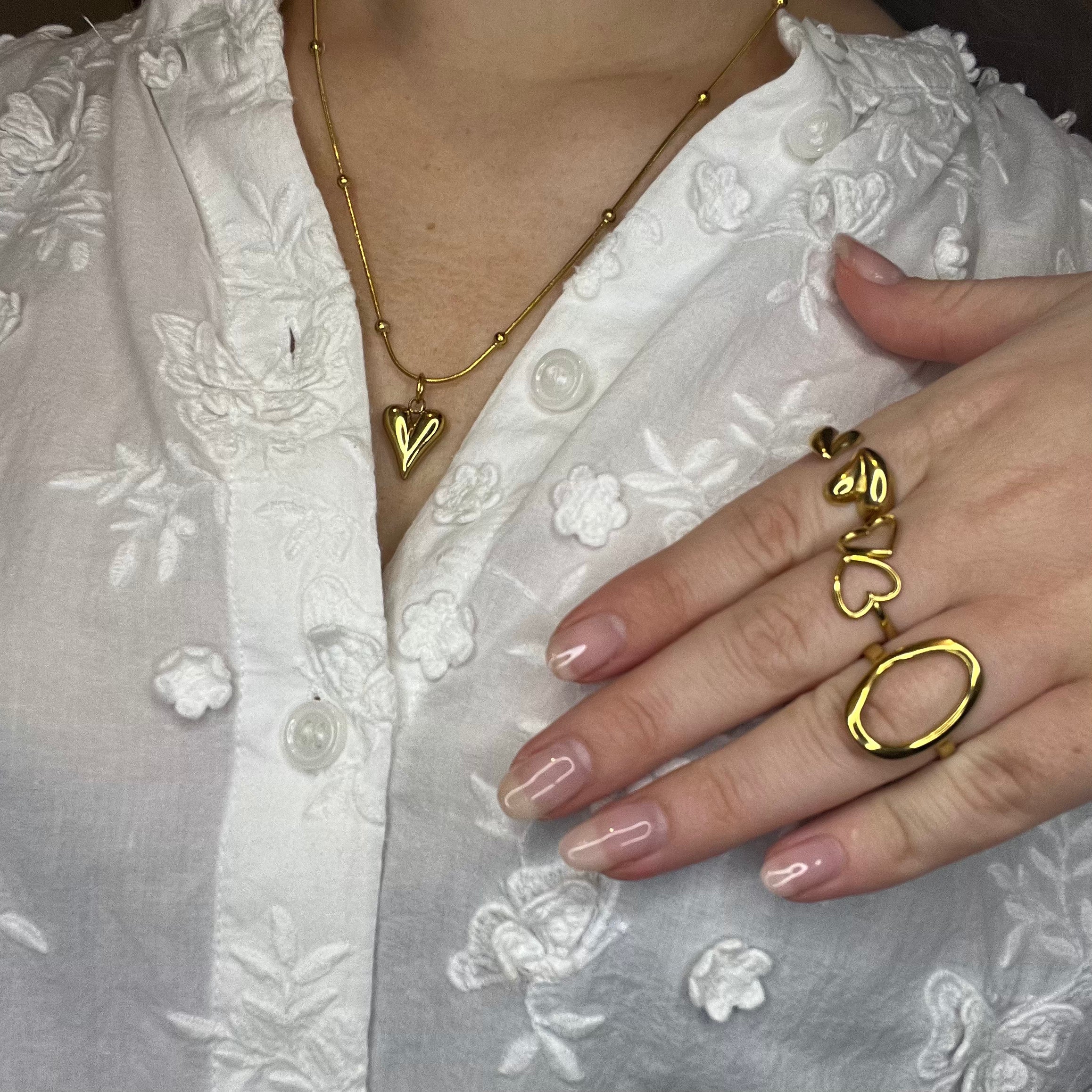 Bubble Heart | Ketting