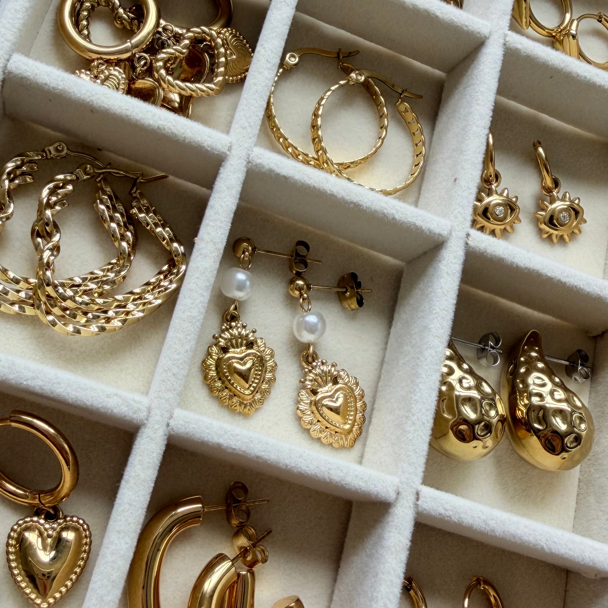 Locked Hoops | Oorbellen