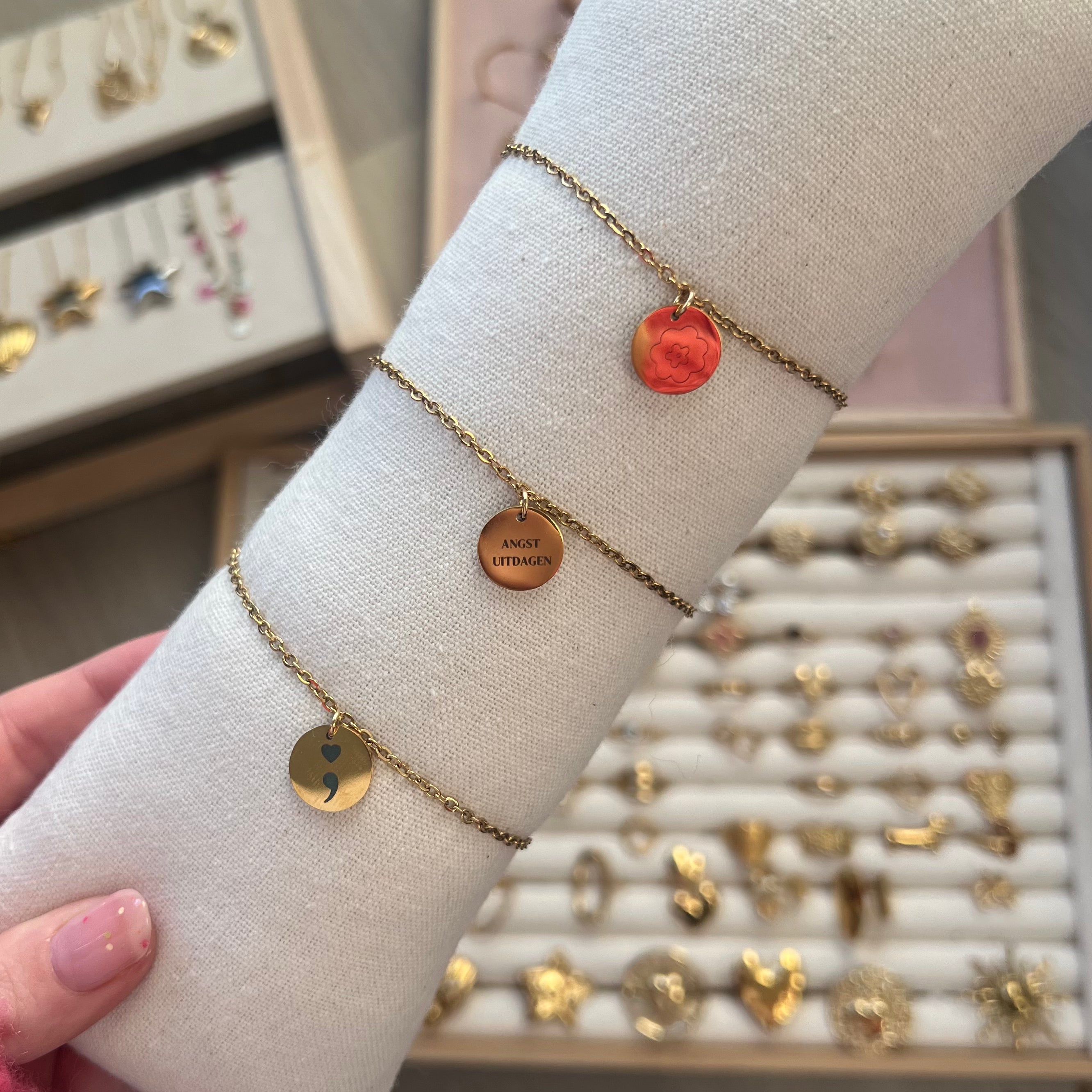 Kanjerketting Bloemenkraal | Mental Health Armband