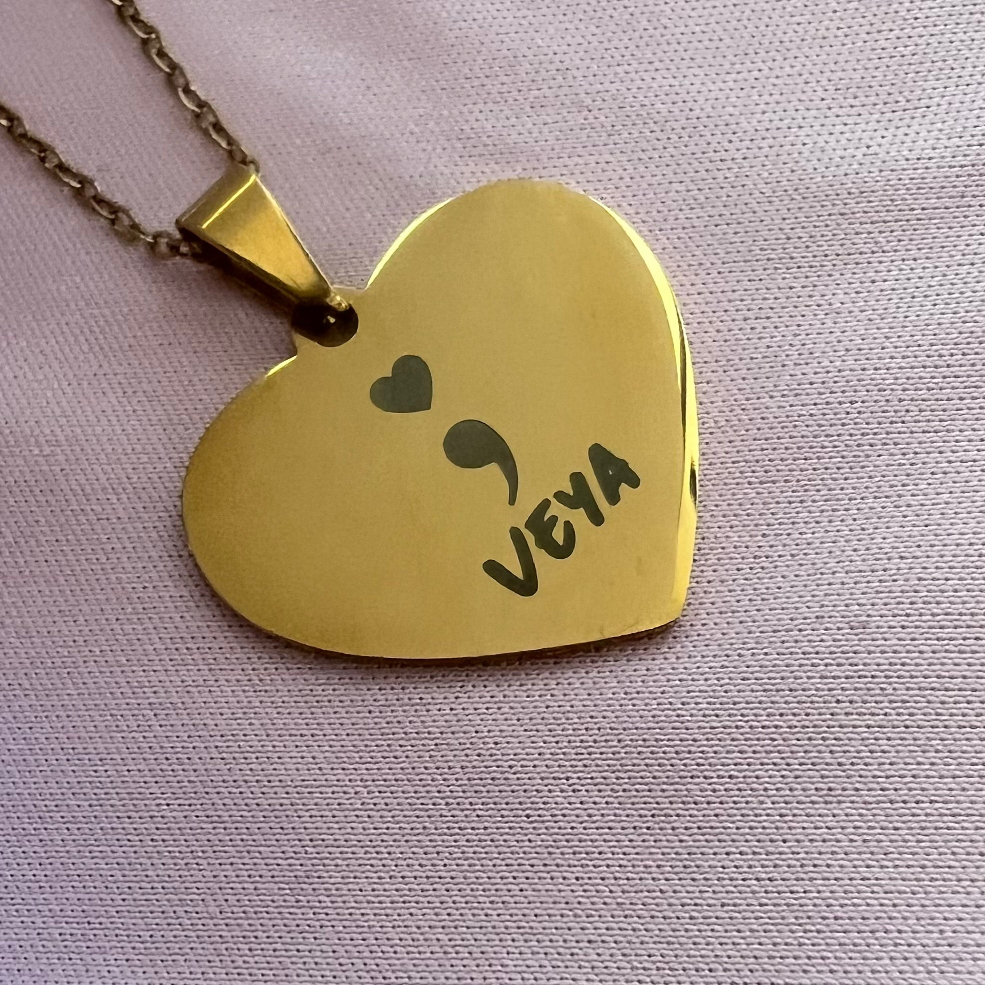 Punt Komma | Mental Health Ketting