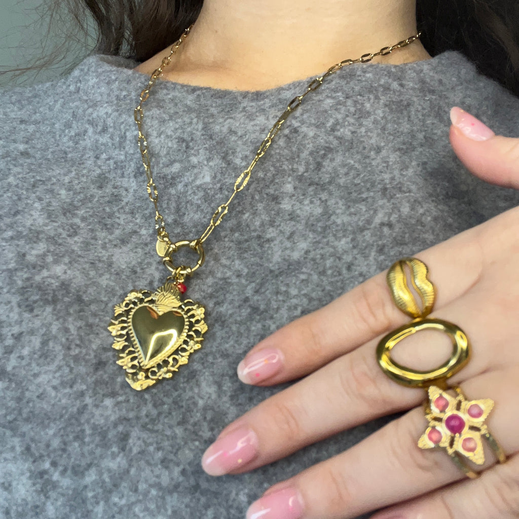 Fire Heart | Ketting
