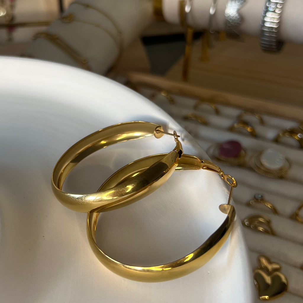 Cheers Hoops | Oorbellen