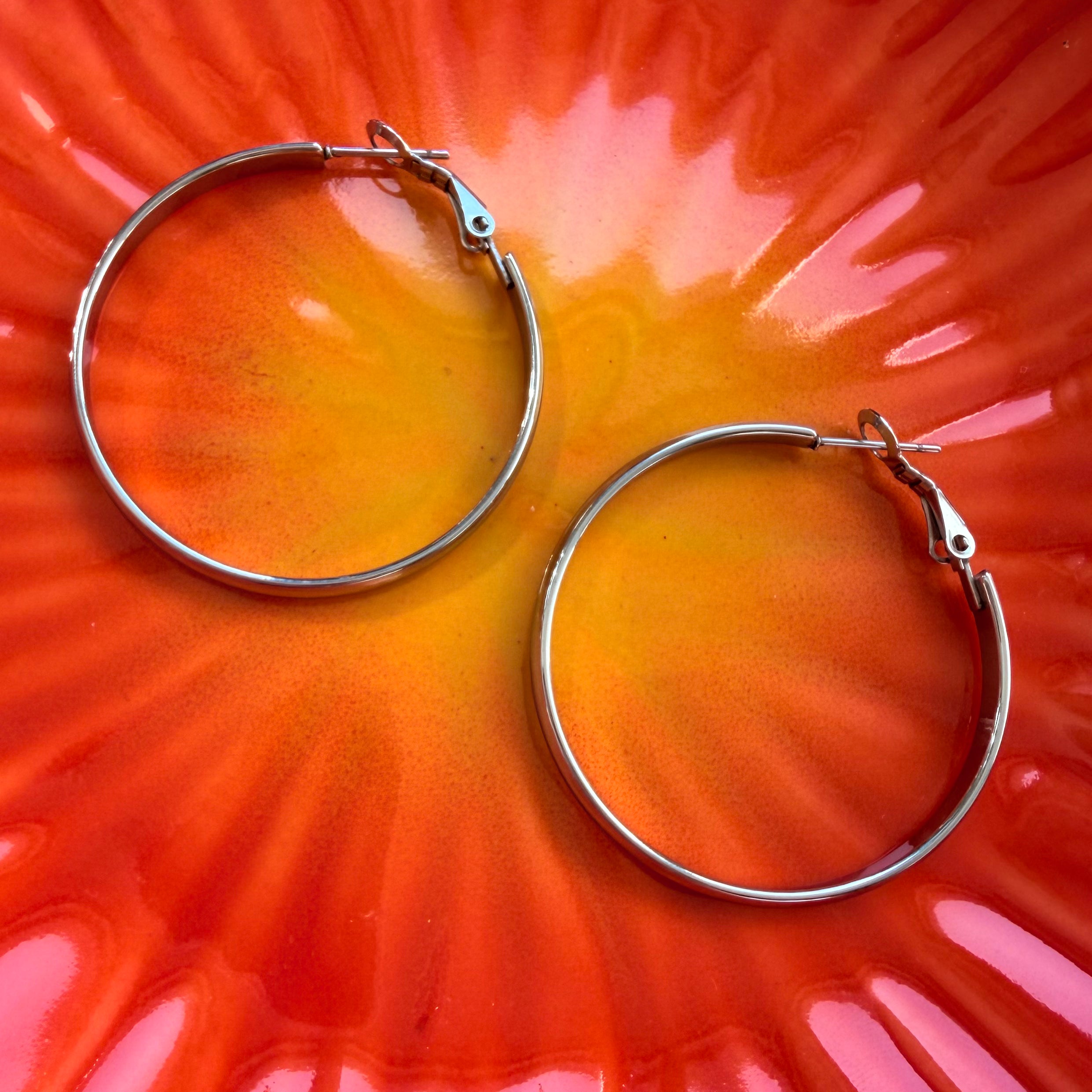 Medium Fay Hoops | Oorbellen