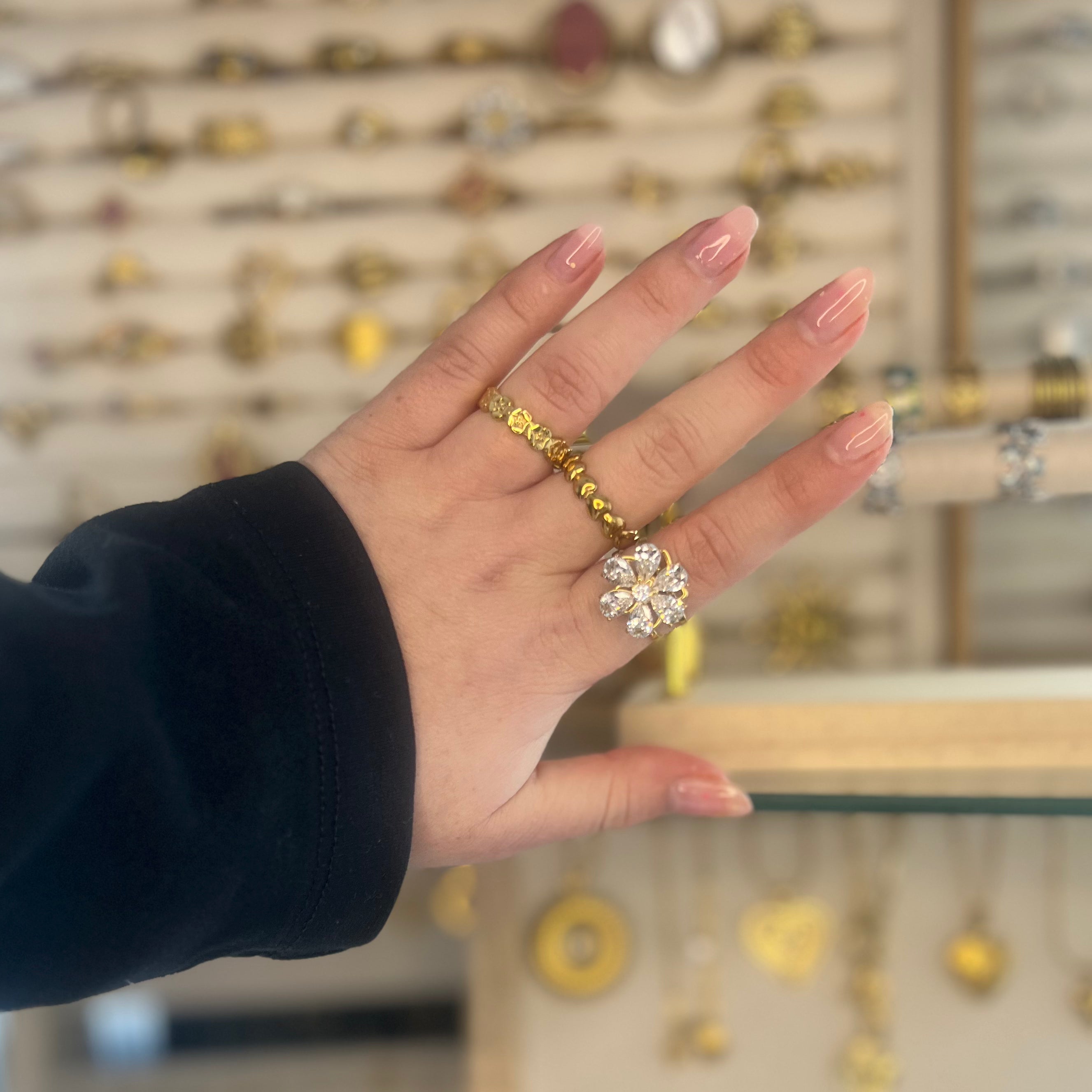 Sparkle Flower | Anti-stress Ring