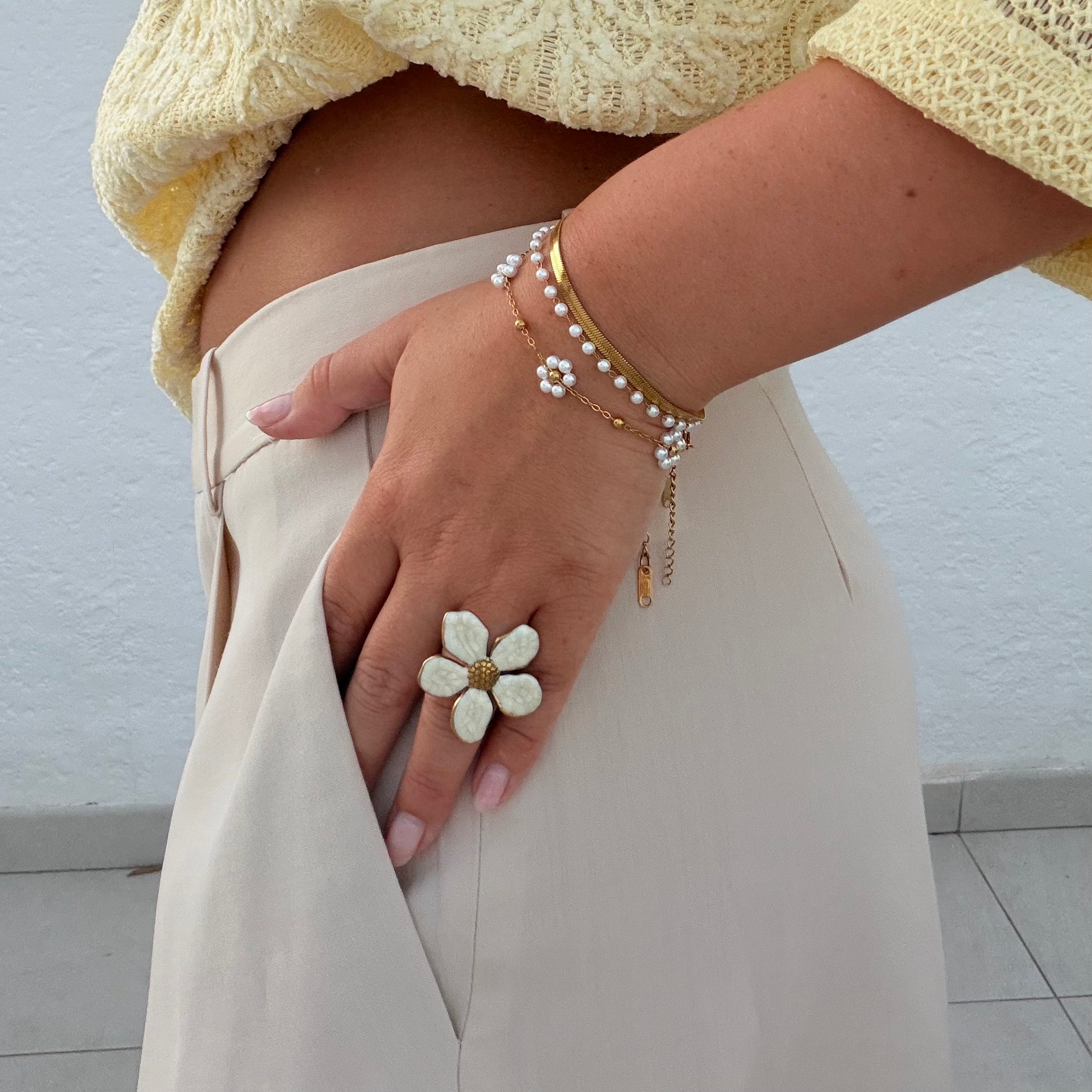 Suze Flower | Armband