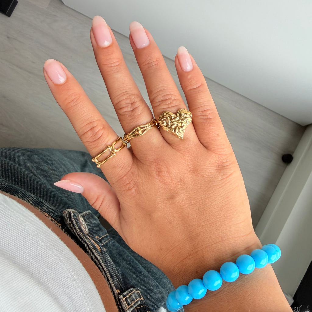 Bead Licht Blauw | Armband