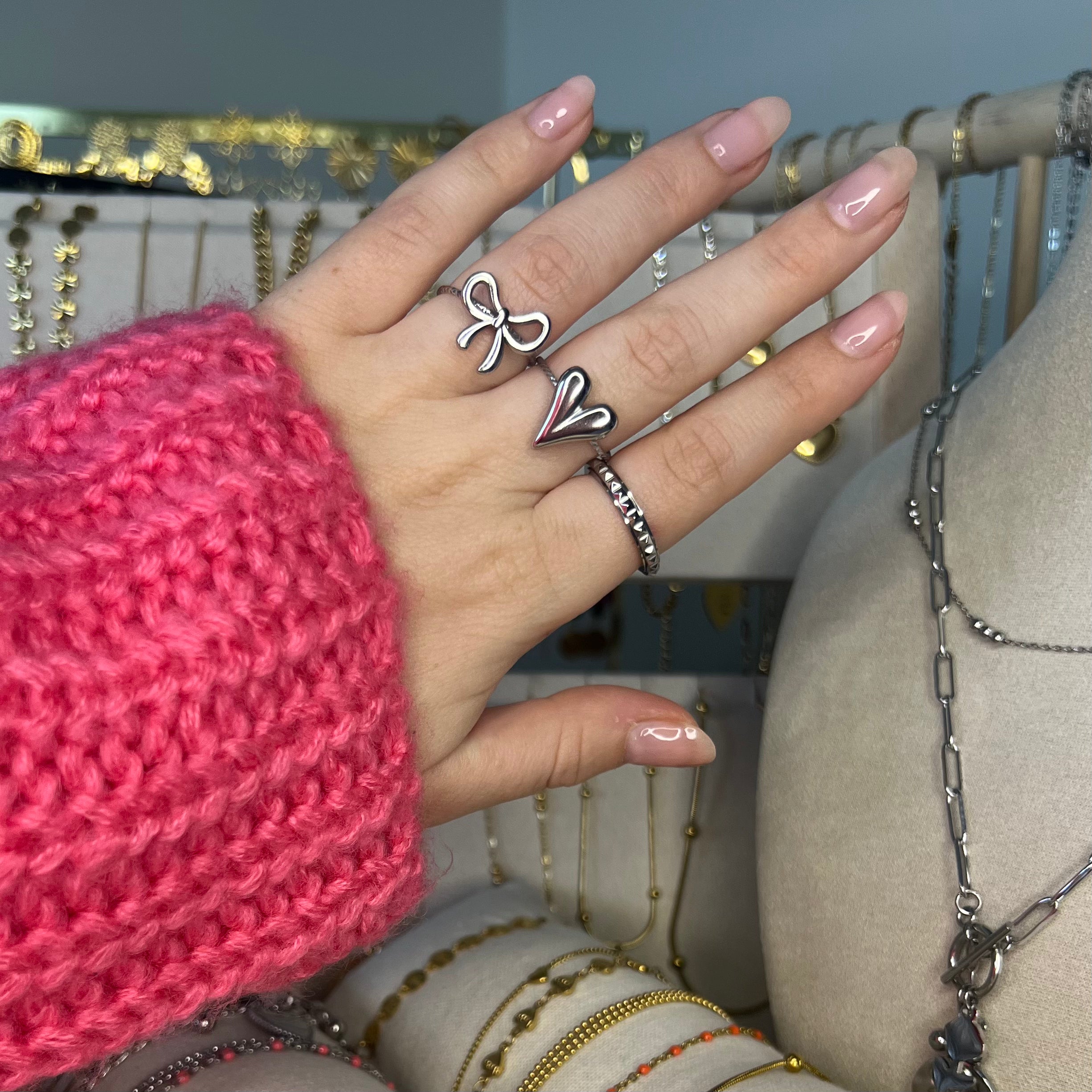 anti stress ring , fidget ring , spinner ring