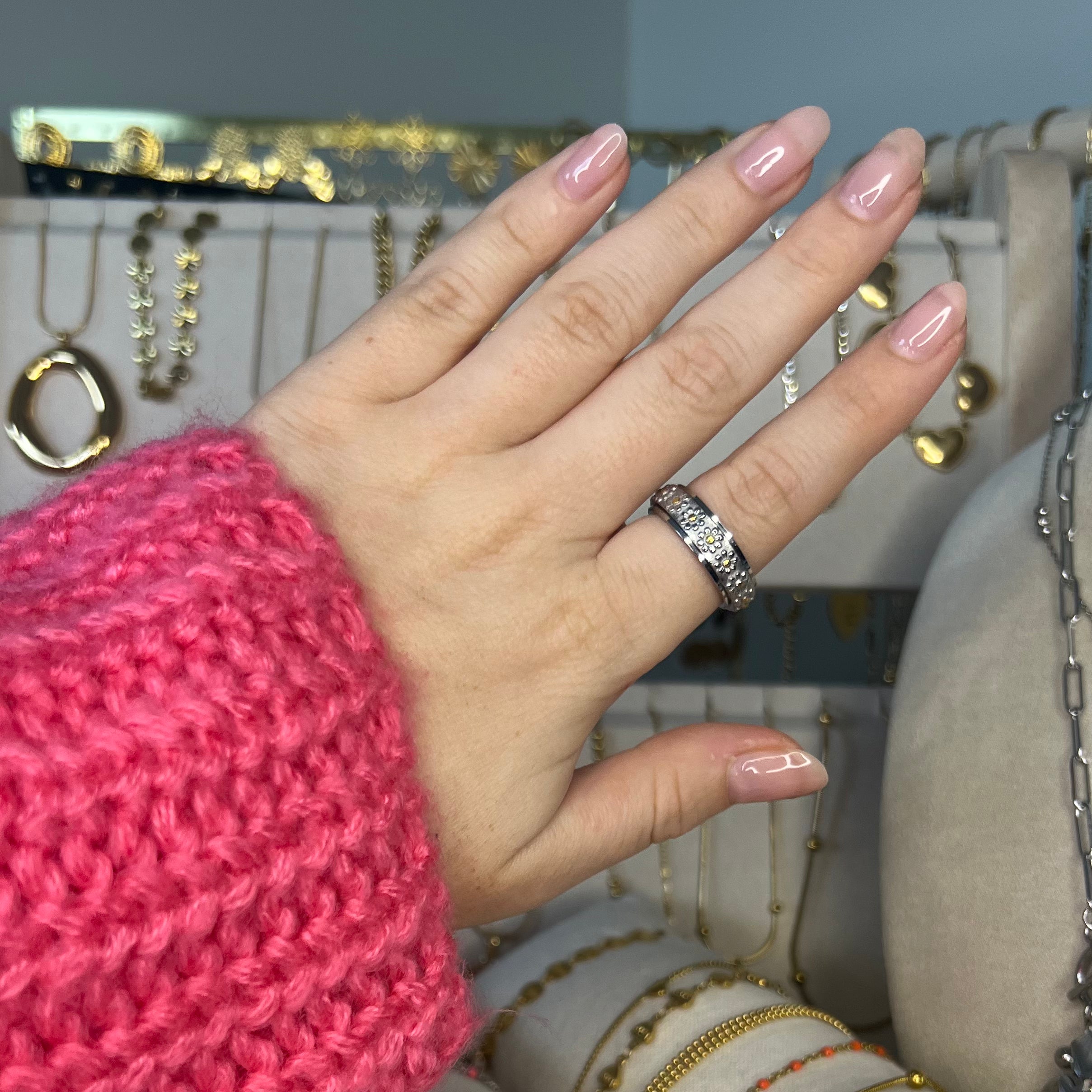 anti stress ring , fidget ring , spinner ring