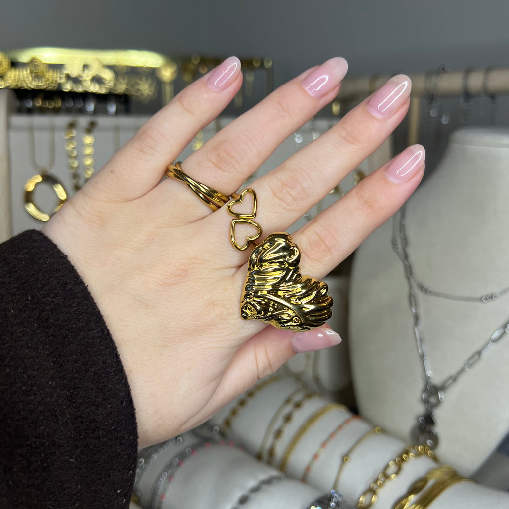 anti stress ring , fidget ring , spinner ring